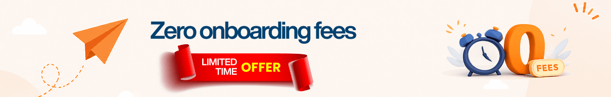 zero onboarding fees - Freed
